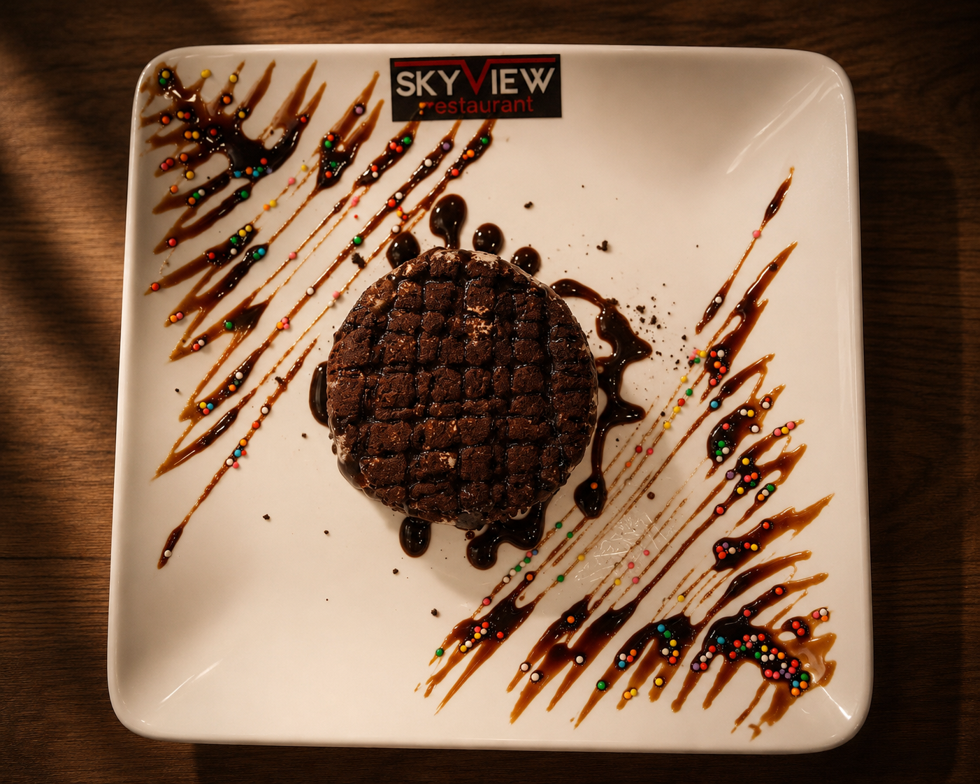 Dish from the Dessert section at Sky View
